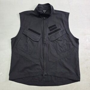 Blackhawk Tactical HPFU Light Performance Vest V2 Black Canvas 87HP05 Sz XL EUC